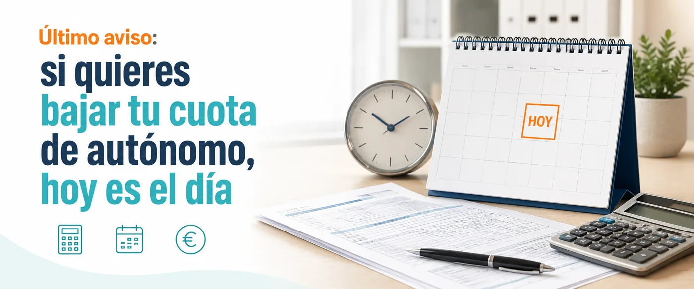 La ventana para bajar tu cuota de autónomo ya está abierta (y cierra el 31 de octubre)