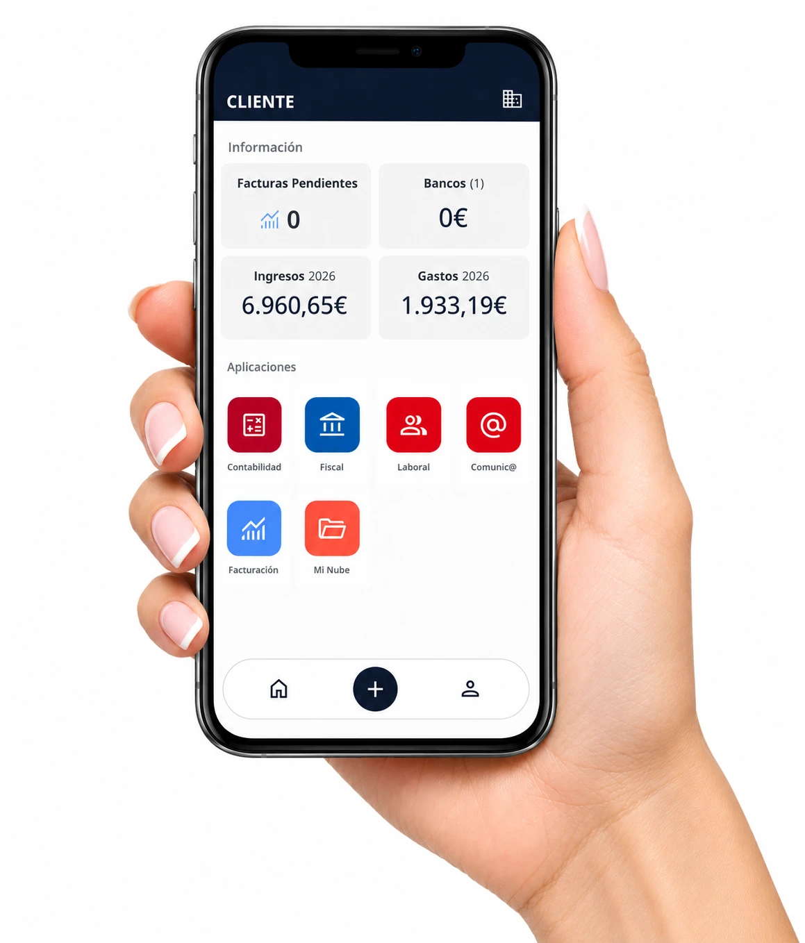 App de facturación de GA Agopyme en el móvil